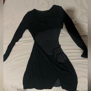 Black dress from princess Polly with cut out.  Perfect condition, size 8 US